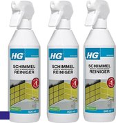 HG Mold Cleaner Nettoyant pour taches d'humidité et d'intempéries - 3 pièces