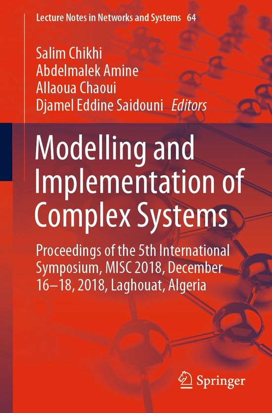 Lecture Notes in Networks and Systems 64 - Modelling and Imp ... - cover