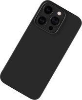 iPhone 15 hoesje Zwart van Gustaav - uitermate geschikt voor Magsafe - Zwart - Shockproof - Logovrij