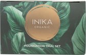 INIKA REFRESH Foundation Trial Set - Tan - Vegan - 100% Natuurlijk - Verzorgend - Alle huidtypes