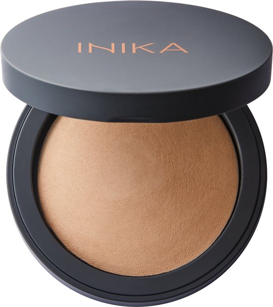 INIKA REFRESH Baked Mineral Foundation - Trust - Vegan - 100% Natuurlijk - Verzorgend - Alle huidtypes - Minerale make-up