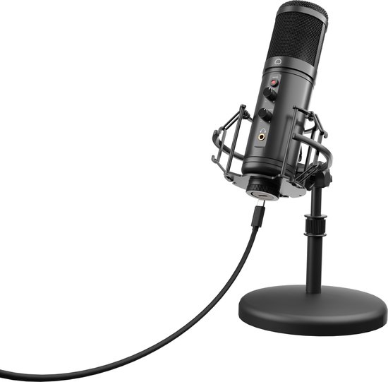 GENESIS – NGM-2091 RADIUM 600 – Game microfoon – Zwart