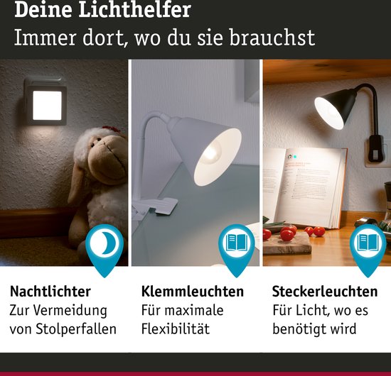 Nachtlamp Esby met schemersensor rond 3000K 22lm van Paulmann — afbeelding 4
