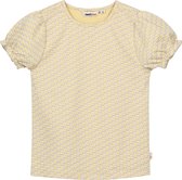 Moodstreet M403-5421 Meisjes T-shirt - Yellow - Maat 146-152