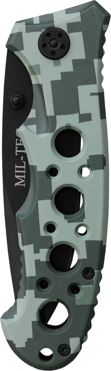 One hand Knive- Switchblade Mil-Tec AT Digital - messen - Mes outdoor survival