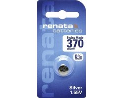 Renata 370 SR920W Horloge Zilveroxide 10 stuks