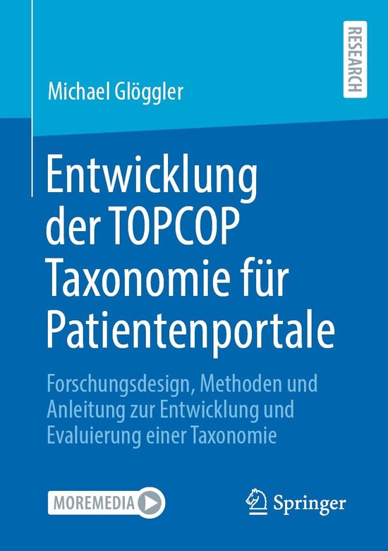 Medicine (German Language) - Entwicklung der TOPCOP Taxonomi ... - cover