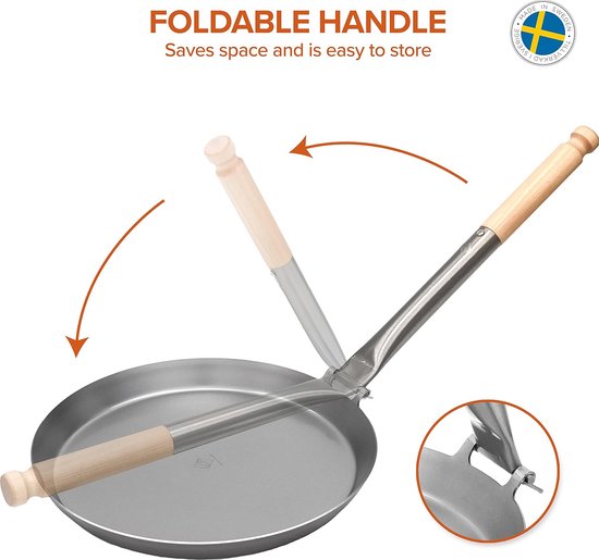 Jagerspan with Wooden Folding Handle - XL Model