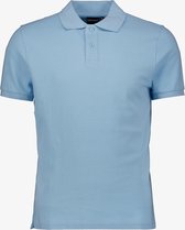 Unsigned heren polo blauw - Maat L