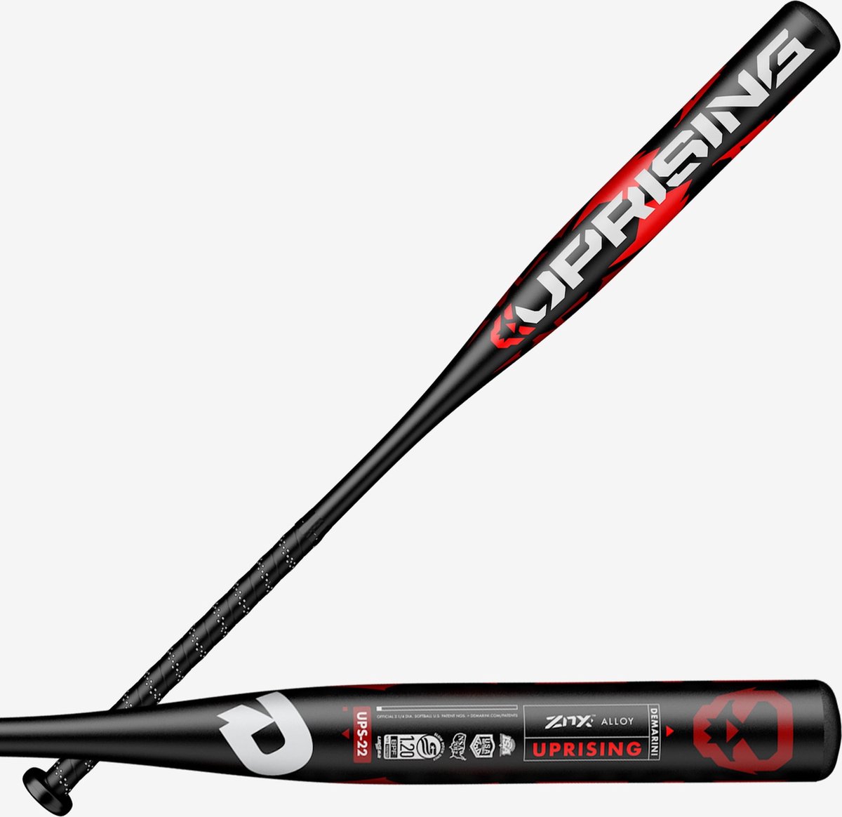 Demarini UPRISING Slowpitch/Herensoftbalknuppel 34inch/26ounce