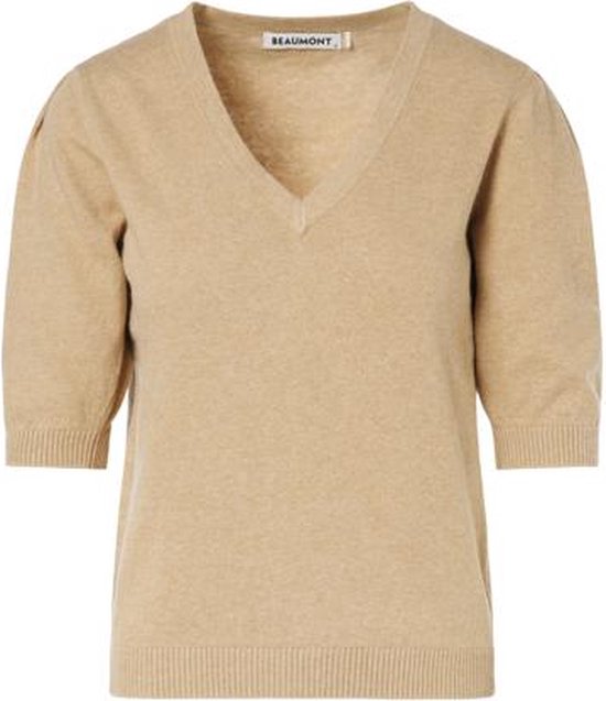 Beaumont Ever Pullover Sand - Trui Voor Dames - Beige - M