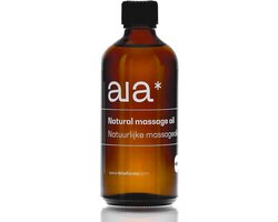 Aia* - 100% Natuurlijke Massageolie - Vegan - Neutraal - Geurloos