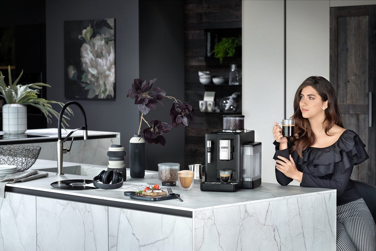 De'Longhi Rivelia EXAM440.35.B - Volautomatische espressomachine - Onyx Black - Koffiemachine met bonen — afbeelding 7