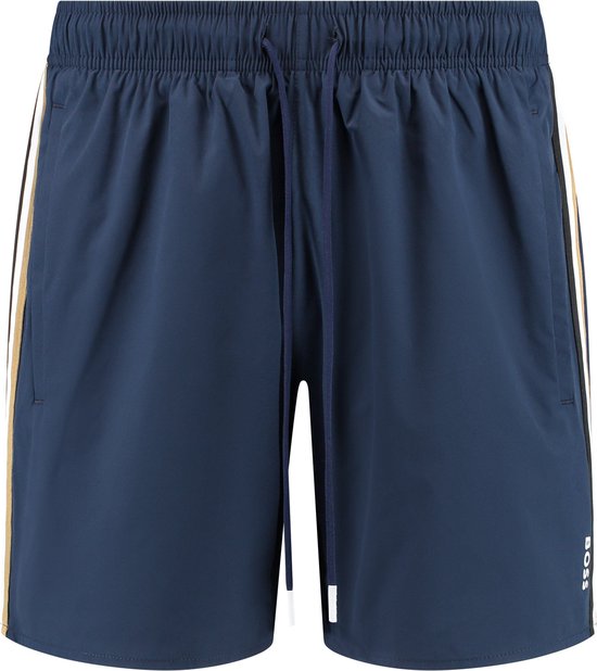 HUGO BOSS Iconic swim shorts - heren zwembroek - navy blauw - Maat: S