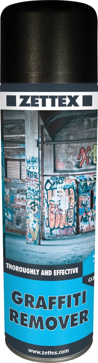 Zettex Graffiti Verwijderaar – Milieuvriendelijke Reiniger – 500 ml - Transparant