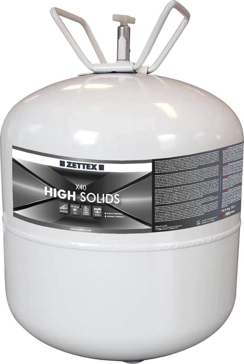 Spraybond X40 HS drukvat - Transparant - 18,9 kg