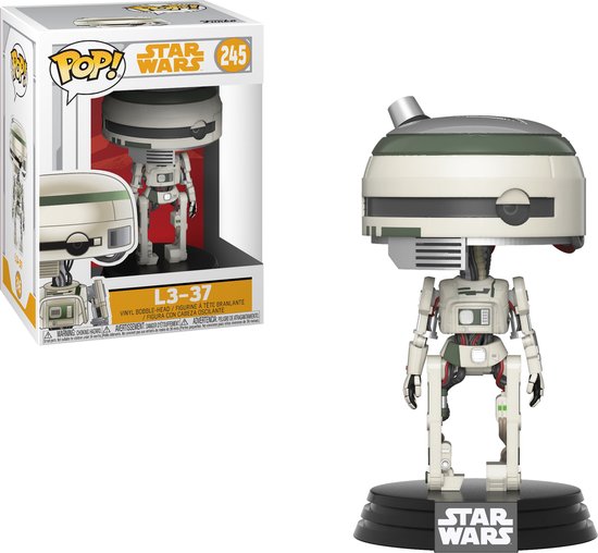 Funko Pop! Star Wars: L3-37 #245 - verzamelfiguur/ vinyl