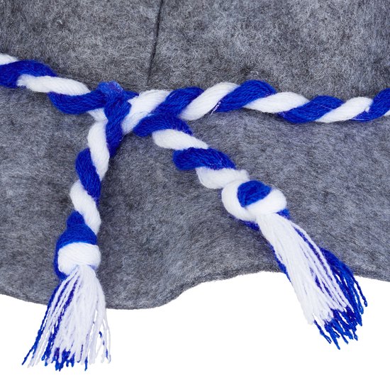 Grijs/Blauw Tiroler Diadeem Hoedje Kopen