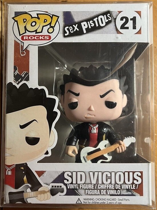 Funko Pop! Rocks Sex Pistols Sid Vicious #21 Vinyl Figures