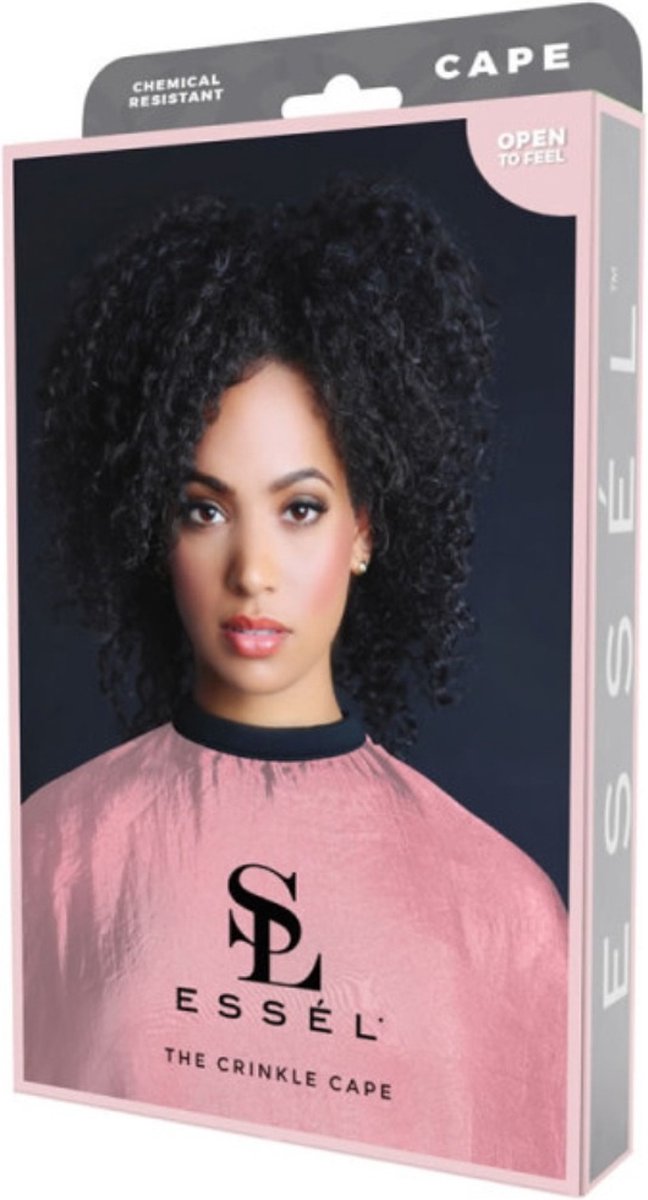 Essel - The Crinkle Kapmantel Roze