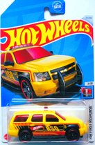 HOT WHEELS '07 CHEVY TAHOE YELLOW 57/250 HW FIRST RESPONSE 7/10