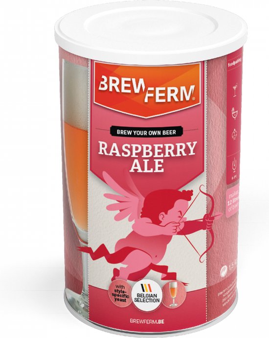 thumbnail: Brewferm Bierkit Wheat Tripel - 15 Liter - Zelf Bier Brouwen Met Subtiel Kruidig Aroma