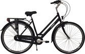 Uniek Dames Stadsfiets N3 50cm 28'' mat zwart