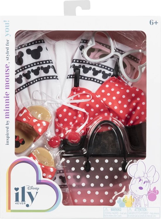 DISNEY ILY 45CM MINNIE MODE SET van Merkloos — afbeelding 4
