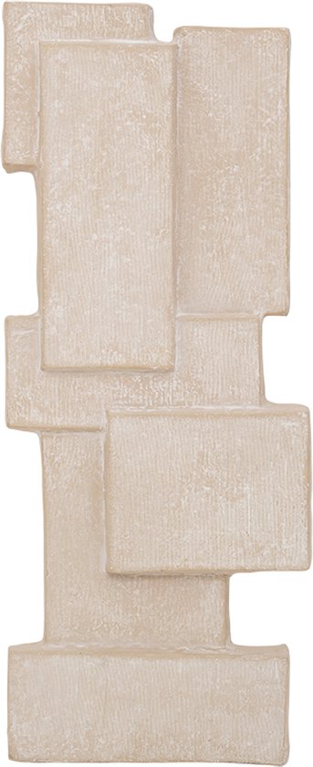 Urban Nature Culture Wanddecoratie Lungo ecomix beige 30 x 75 x 4,5cm