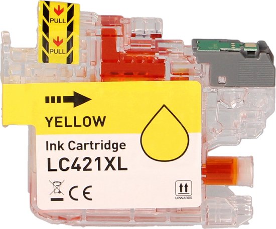 FLWR - Cartouches / Brother LC-421XL Multipack / noir et couleur / Convient pour Brother