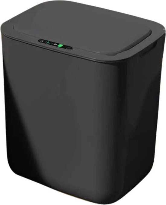 Rijoka Prullenbak Sensor 8 Liter Kunststof Soft Clos Vingerafdrukvrij Afvalbak 921298348