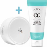 Calming Sensitive Skin Set: Beauty of Joseon Cleansing Balm + Cos De BAHA Centella Asiatica Soothing Cream for Face/Neck - Cica Facial Gel Cream Lightweight Hydrate Boost Smooth, Daily Face Moisturizer, Silicone-Free, Fragrance-Free, Lotion,
