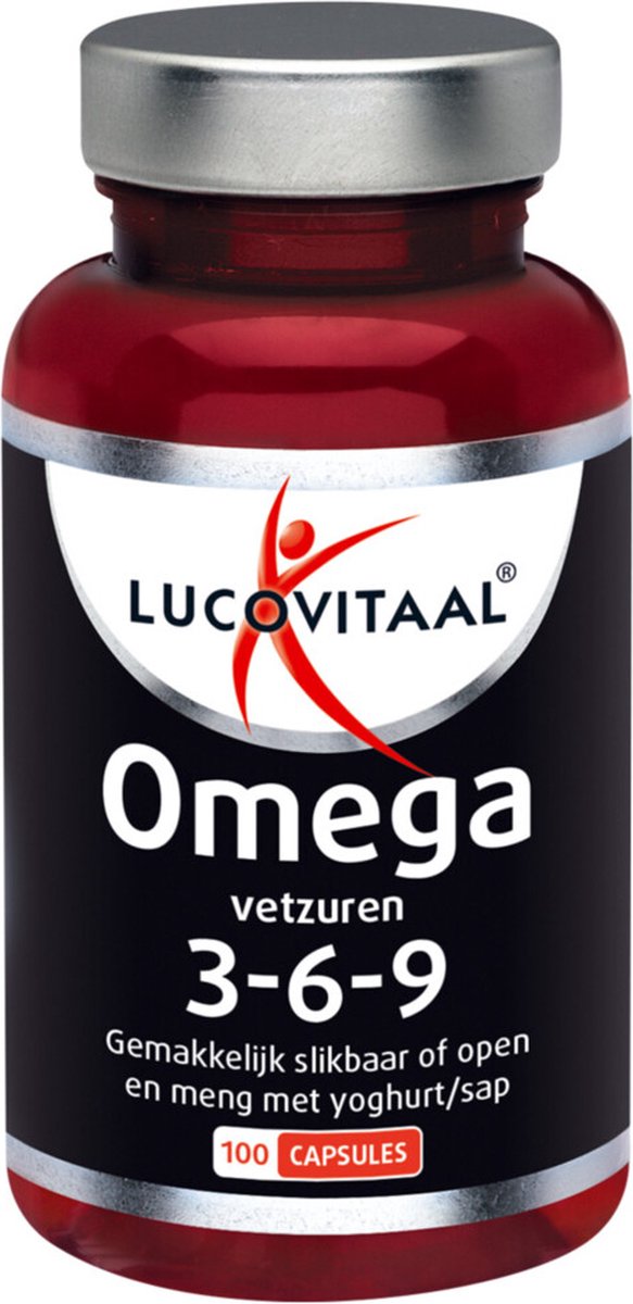 Lucovitaal Omega 3-6-9 complex - 100capsules
