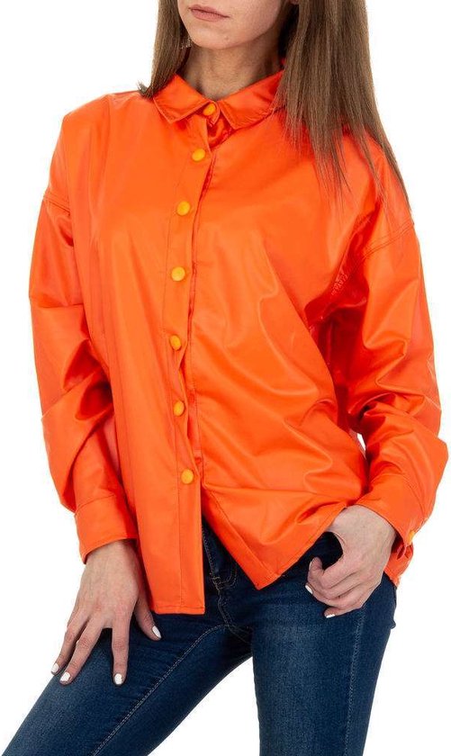 See See oversized blouse jasje knal oranje M/38
