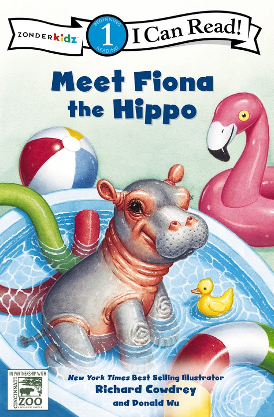 Meet Fiona the Hippo Level 1 I Can Read A Fiona the Hippo Bo ... - cover