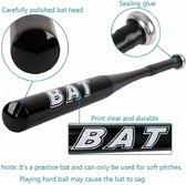 Honkbalknuppel - Zwart - Baseball Bat - Softbal Knuppel - Honkbal knuppel Onbreekbaar - Baseball Knuppel Onbreekbaar