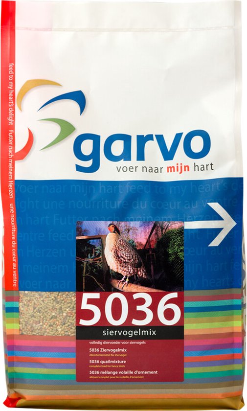 Garvo Siervogelmix Kwartels 4 kg