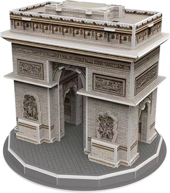 Puzzle 3d Gemiddelde mechanische 3D-puzzel Carrousel met muzikale en l