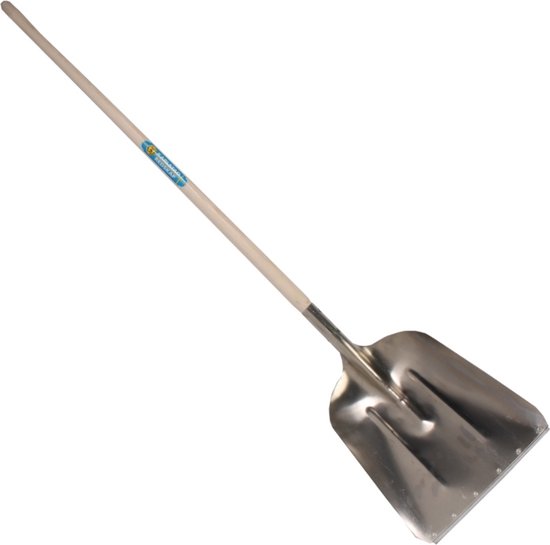 Talen Tools - Schop - Karlstad - Aluminium - Met slijtstrip - Essenhouten steel - 135 cm van Talen Tools — afbeelding 2