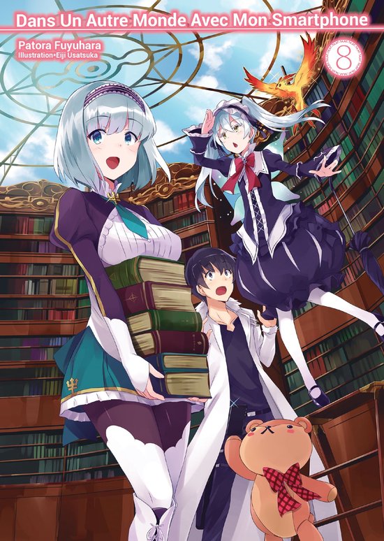Dans un autre monde avec mon Smartphone Tome 8 (Light Novel) - (France Édition)