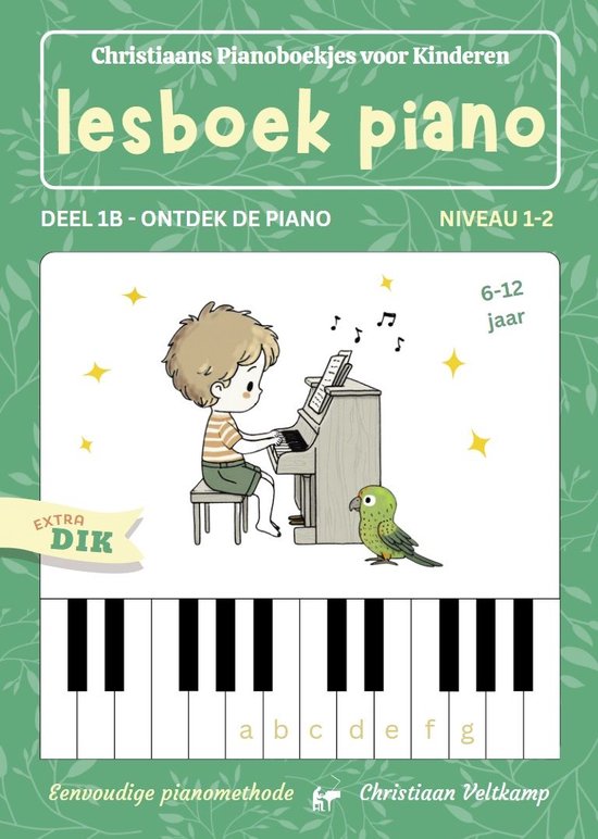 Christiaans Pianoboekjes 1 - Lesboek Piano - cover