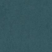 Ton sur ton behang Profhome 379047-GU vliesbehang glad tun sur ton mat blauw 5,33 m2