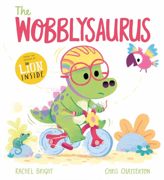 A DinoFeelings Book 4 - The Wobblysaurus - cover