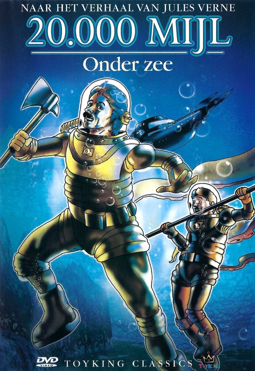 20.000 Mijl onderzee naar het verhaal van Jules Verne