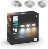 Philips Hue Milliskin inbouwspot White Ambiance rond Wit 3