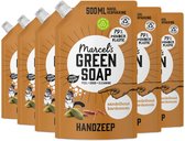 Marcel's Green Soap Handzeep Refill Sandelhout & Kardemom 6 x 500ml