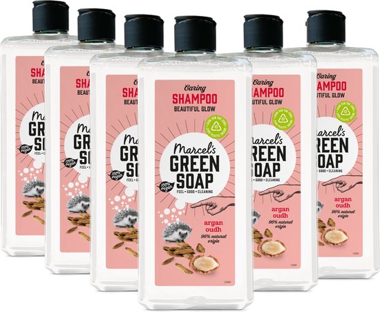 Marcel's Green Soap Shampoo – Mimose & Schwarze Johannisbeere, Mit Arganöl, 97% Natürlich, Vegan, 300 Ml