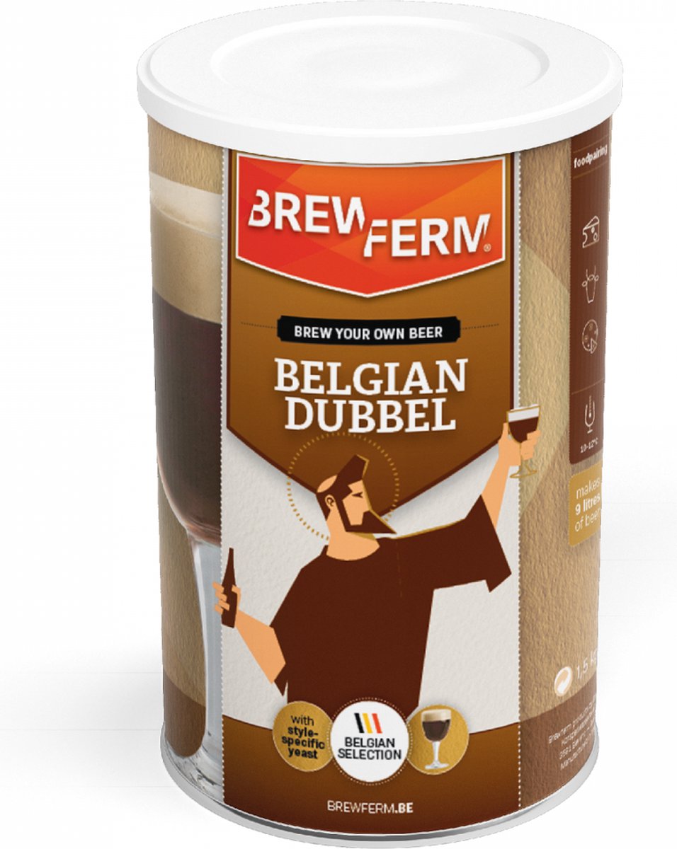 Brewferm bierkit Belgian Dubbel