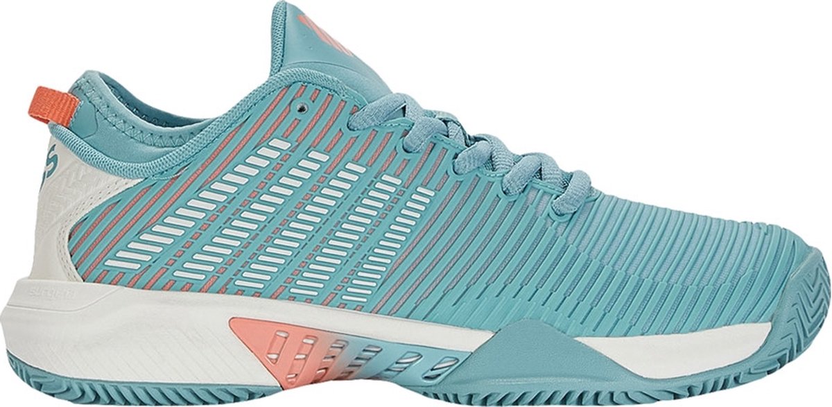 K-Swiss Sportschuhe Damen Tennisschuhe K Swiss Hypercourt Supreme Hb Nile Blue 1362975 Blau