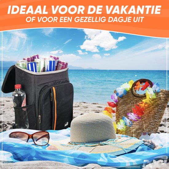 Rogi Koelrugzak - Koeltas - Lunchtas - Koelrugtas - Picknicktas - Backpack - Kamperen - Rugzak van Rogi — afbeelding 5